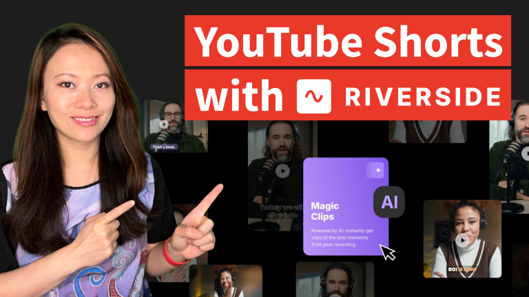 Creating YouTube Shorts with Riverside Magic Clips